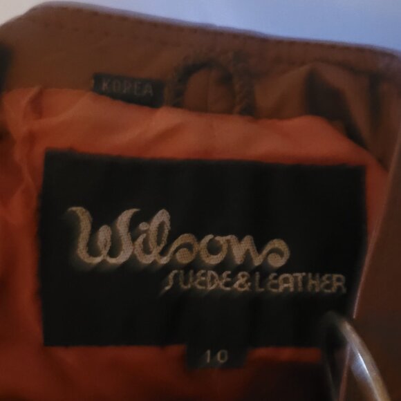 Size 10 Wilson's Leather Jacket - Picture 4 of 6